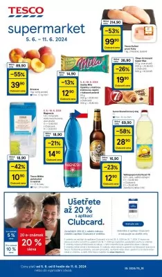 akční leták Tesco 5.6.2024-11.6.2024