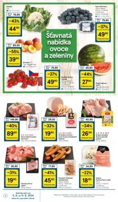 akční leták Tesco 5.6.2024-11.6.2024
