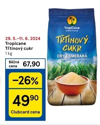 Cukr třtinový TropiCane