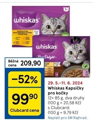 Kapsičky pro kočky Whiskas