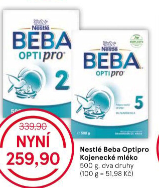 Mléčná výživa Beba Optipro Nestlé