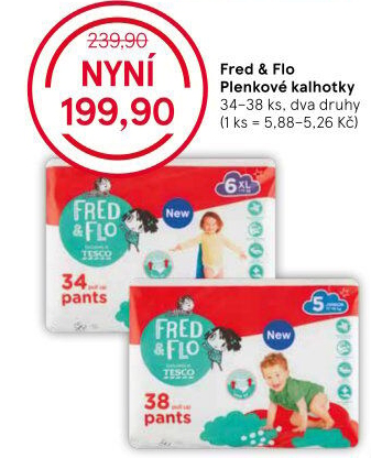 Pleny dětské Pants Fred&amp