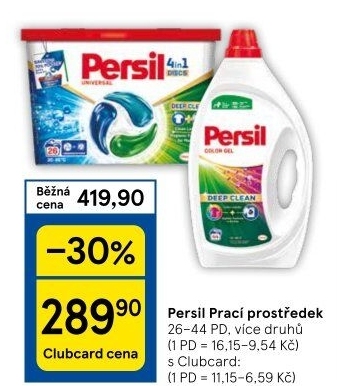 Prací prostředky Persil