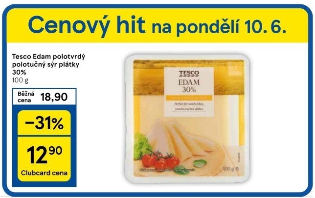 Sýr Edam Tesco