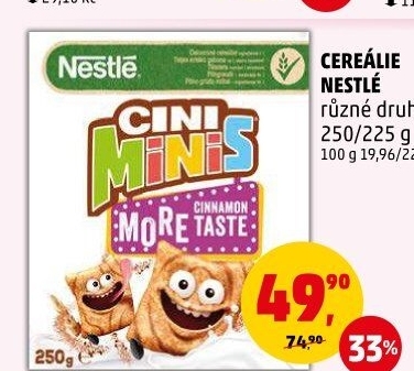 Cereálie Nestlé