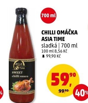 Chilli omáčka sladká Asia Time