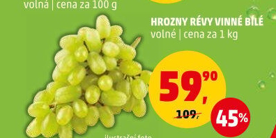 Hrozny bílé
