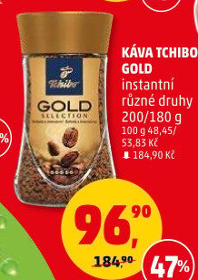 Instantní káva Tchibo Gold Selection