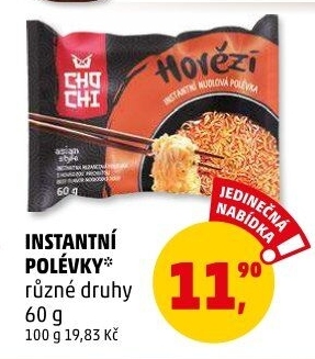 Instantní polévky nudlové Cho Chi