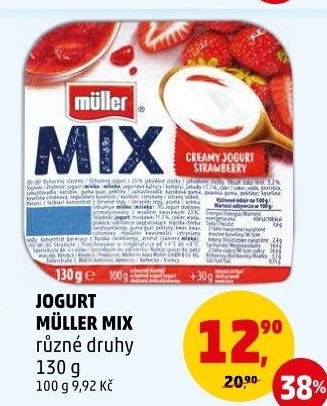 Jogurt Müller Mix