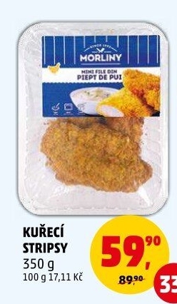 Kuřecí stripsy Morliny