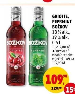 Likér Griotka Božkov
