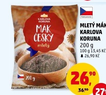 Mák mletý Karlova Koruna