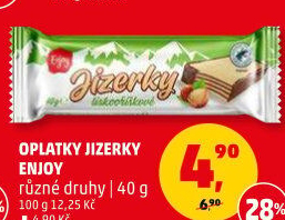 Oplatky Jizerky Enjoy
