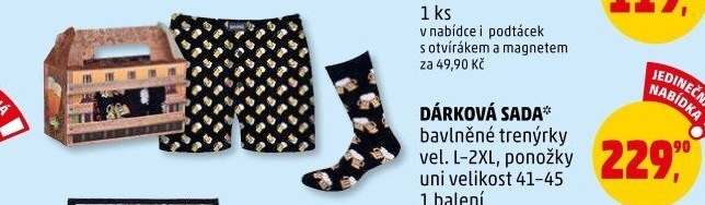 Pánské trenýrky a ponožky - dárkové balení
