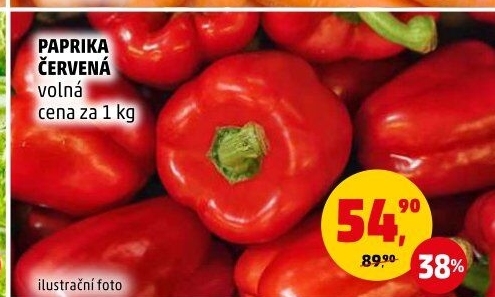 Paprika červená