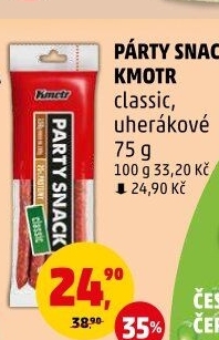 Párty snack klasik Kmotr