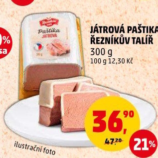 Paštika játrovka Řezníkův talíř