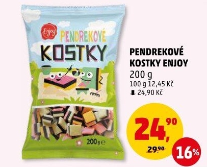 Pendrekové kostky Enjoy