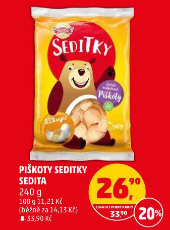Piškoty Sedita