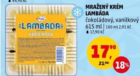 Polárkový dort Lambáda Prima