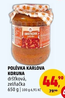 Polévka dršťková Karlova Koruna