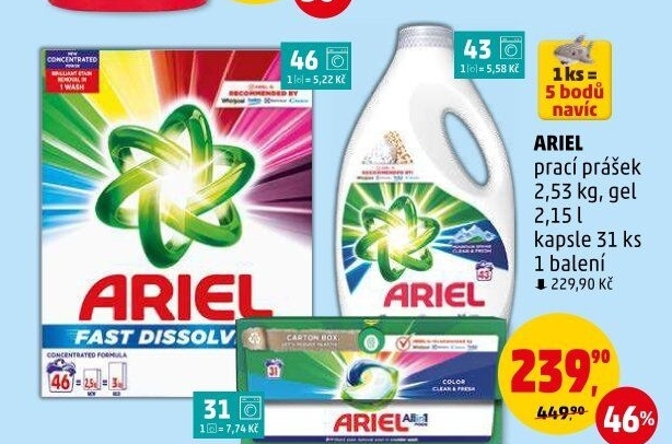 Prací prášek Ariel