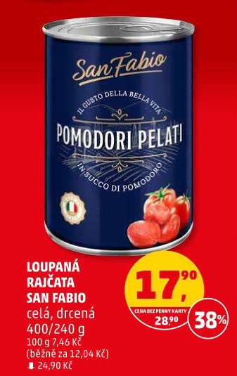 Rajčata loupaná San Fabio