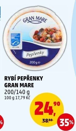 Rybí pepřenky Gran Mare