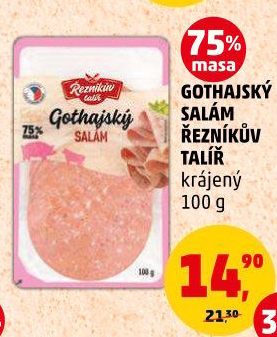 Salám Gothaj Řezníkův talíř