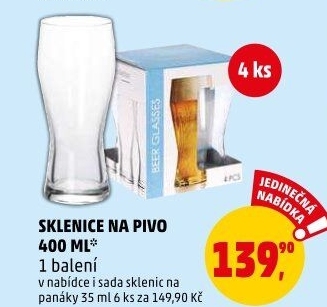 Sklenice na pivo
