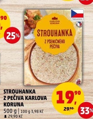 Strouhanka Karlova Koruna