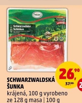 Šunka schwarzwaldská Wein