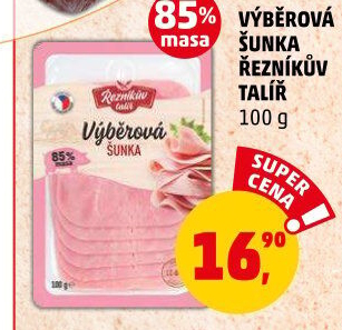 Šunka výběrová Řezníkův talíř