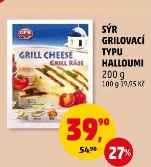 Sýr Halloumi na gril GFB