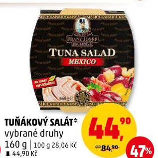 Tuňákový salát Exclusive Franz Josef Kaiser