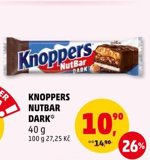 Tyčinka Knoppers NutBar Storck