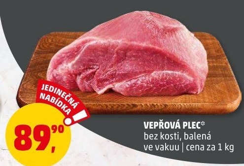 Vepřová plec bez kosti