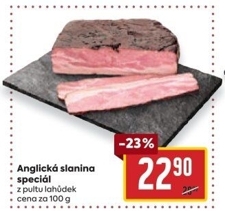 Anglická slanina speciál