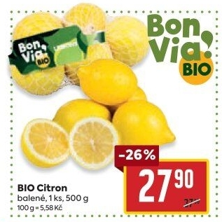Citrony Bio Billa Bonvia