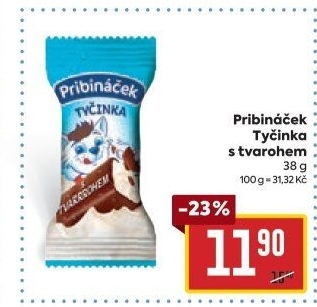 Dezert tyčinka Pribináček