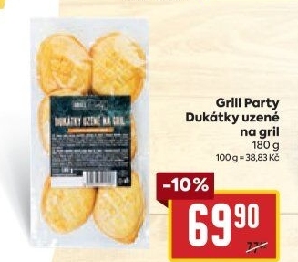 Dukátky uzené na gril Grill Party