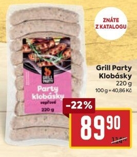Klobásky Grill Party