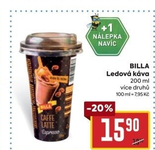 Ledová káva Billa
