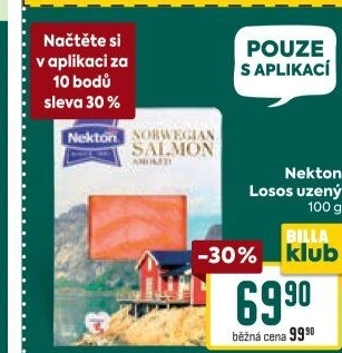 Losos uzený Nekton