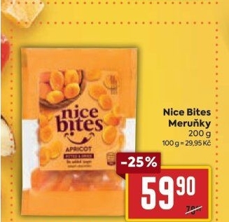 Meruňky sušené Nice Bites