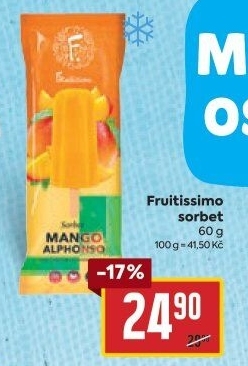 Nanuk sorbet Fruitisimo