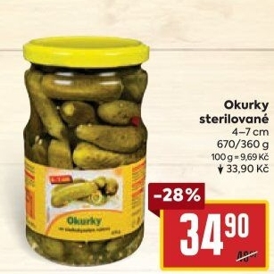 Okurky Billa