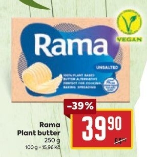 Rama rostlinná Plant Based Butter Alternative
