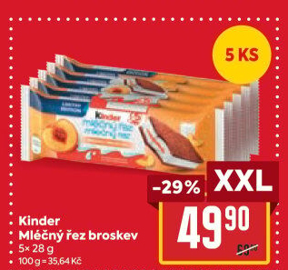 Řez mléčný Kinder